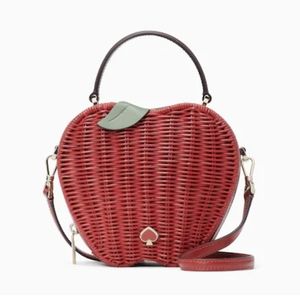 Kate Spade Honey Crisp Apple Basket Crossbody Bag